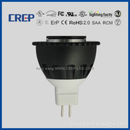 ULCUL ES RCM TUV ERP  listed 4w MR16 LED spot light